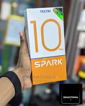 New Tecno Spark 10 Pro 256 GB Black