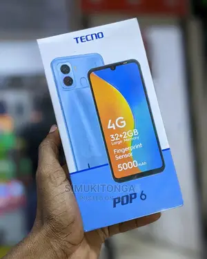 New Tecno Pop 6 32 GB Black