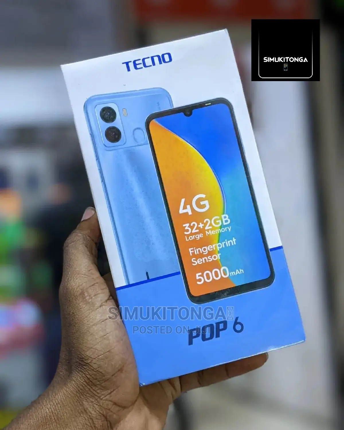New Tecno Pop 6 32 GB Black