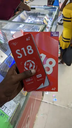 New Itel S18 64 GB Red