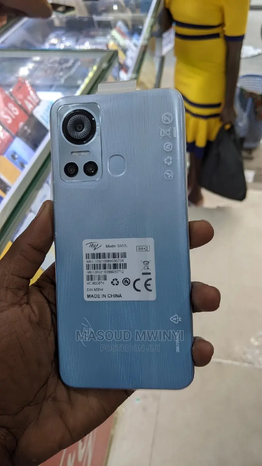 New Itel S18 64 GB Red