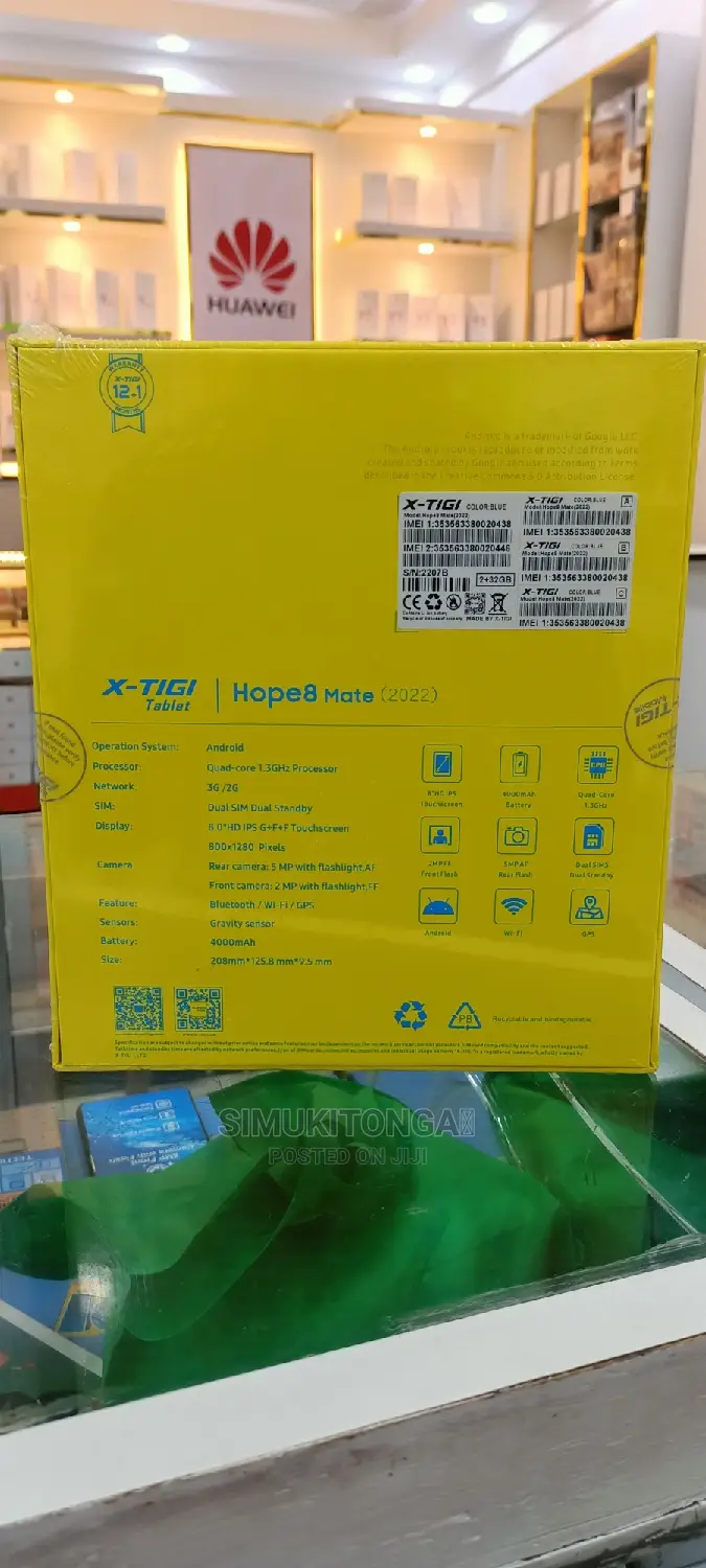 New X-Tigi Hope 10 Mate 32 GB Black