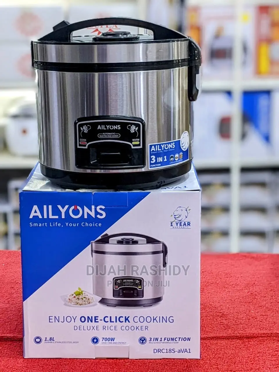 Ailyons Rice Cooker