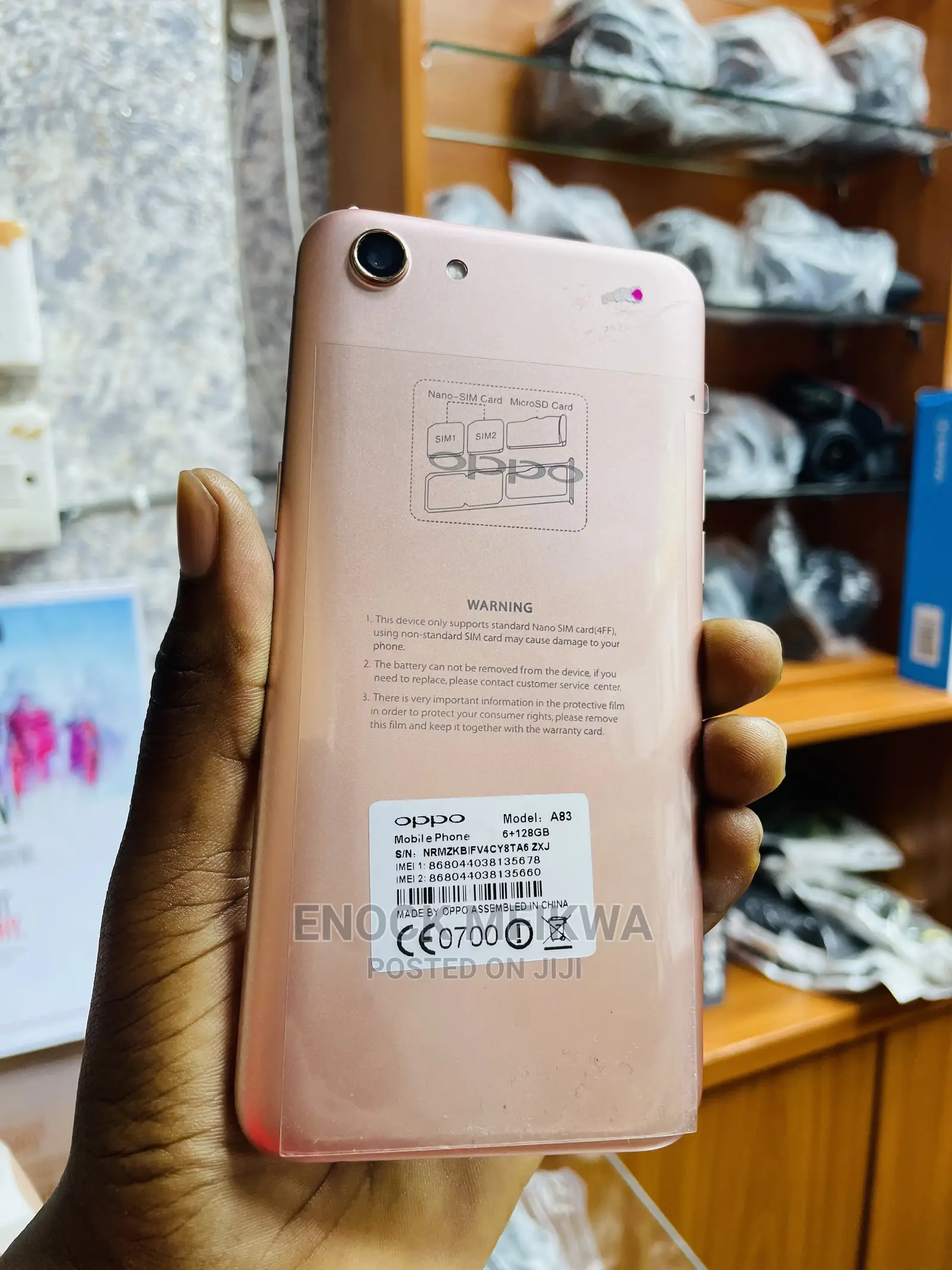 Oppo A83 64 GB Gold