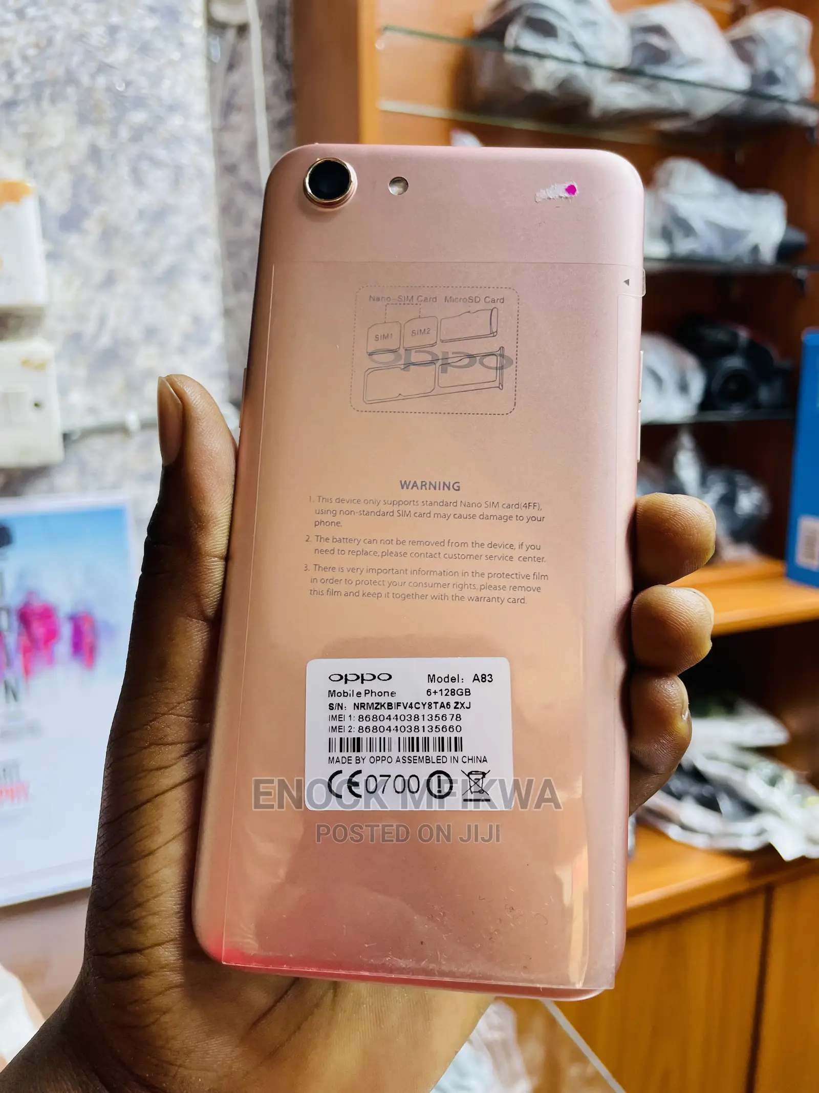 Oppo A83 64 GB Gold