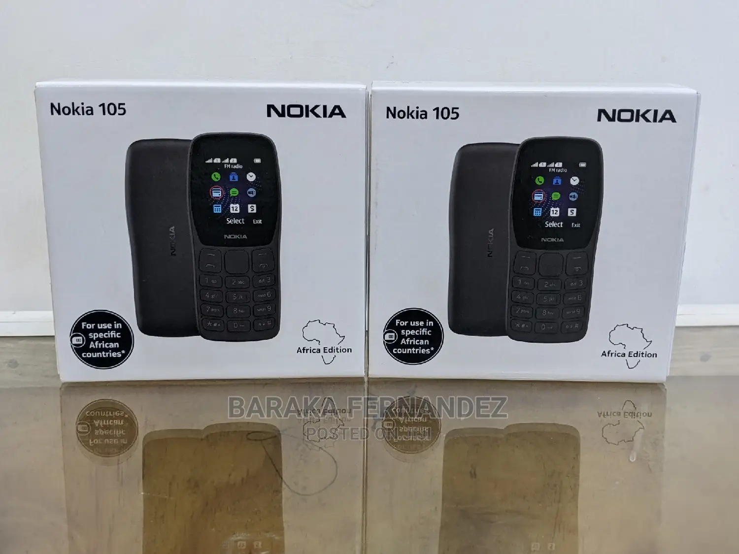 New Nokia 105+ (2022) Black