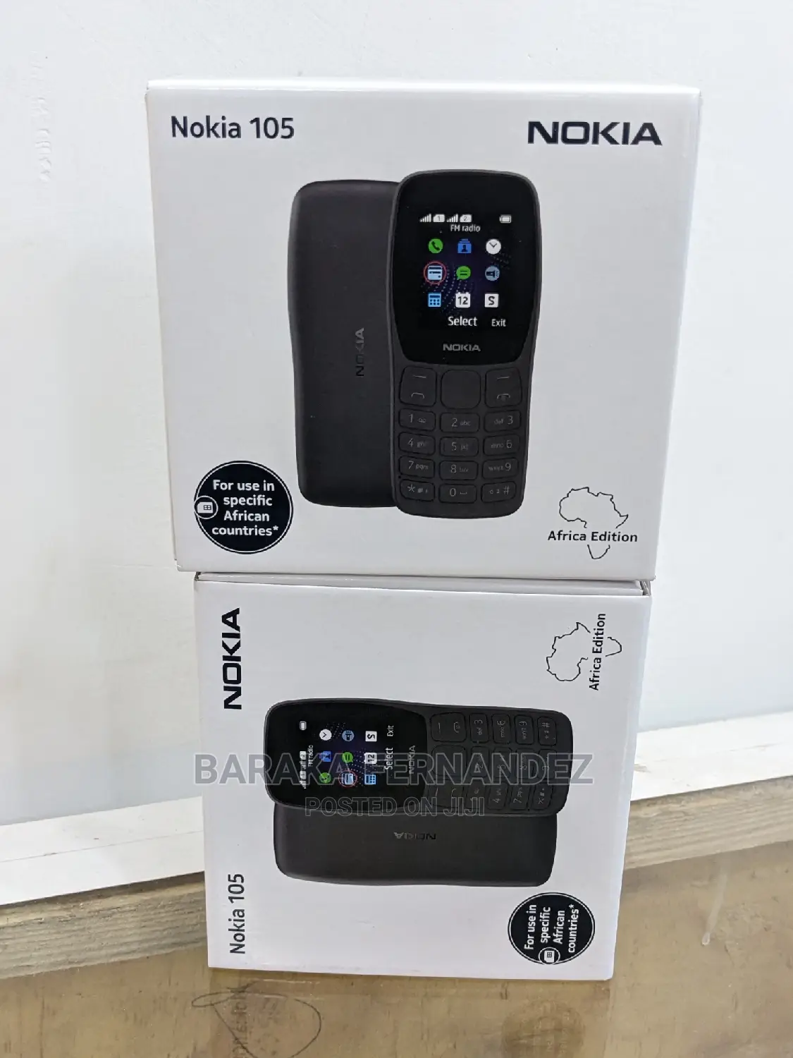 New Nokia 105+ (2022) Black