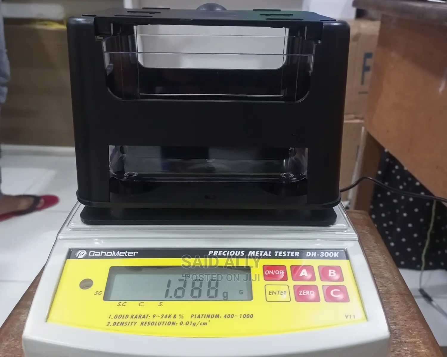 Gold Purity Tester Scale(Mzani Wa Maji Na Asilimia)