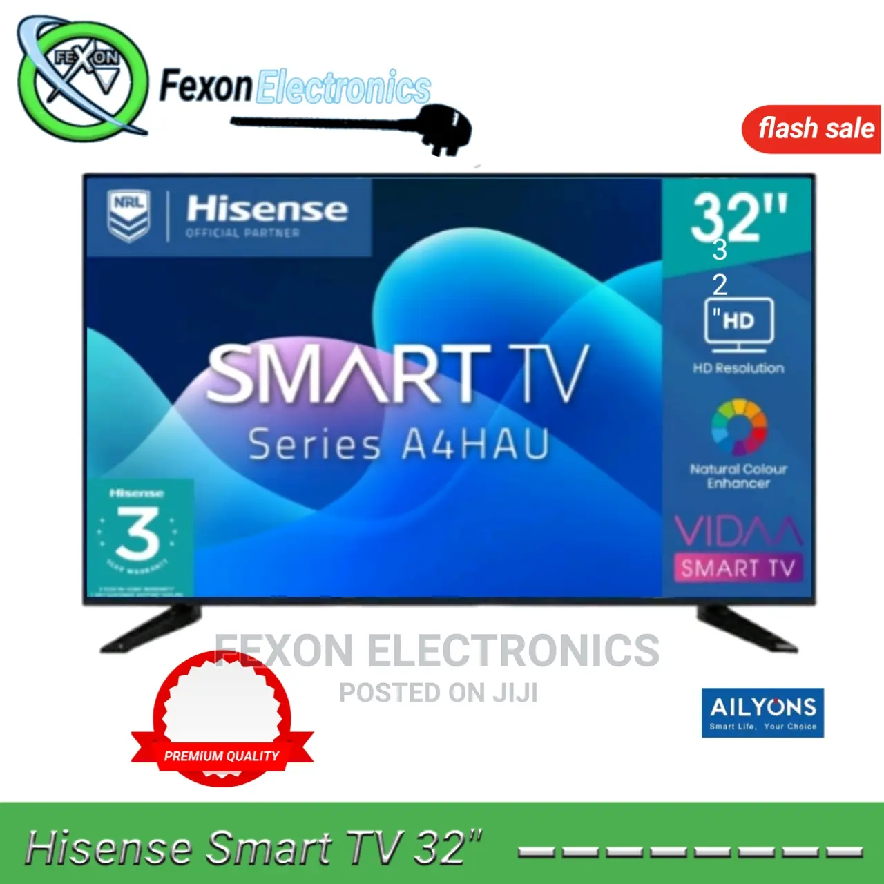 Hisense 32 Inches Tv