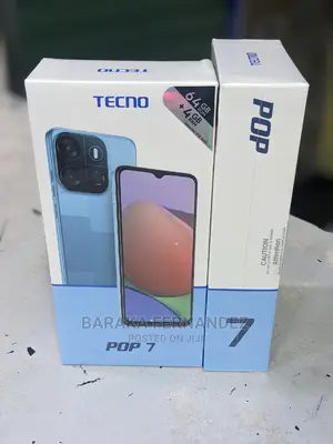New Tecno Pop 7 64 GB Black