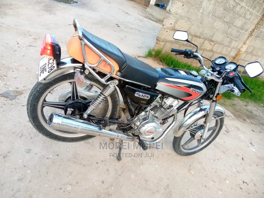 New Haojin HJ125 2022 Red