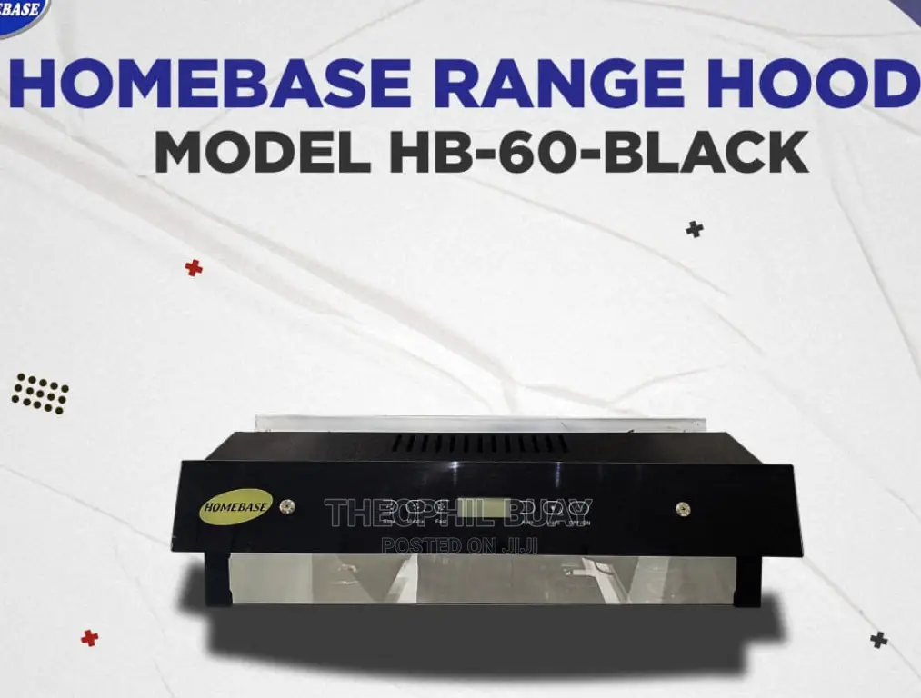 Range Hood Homebase Black