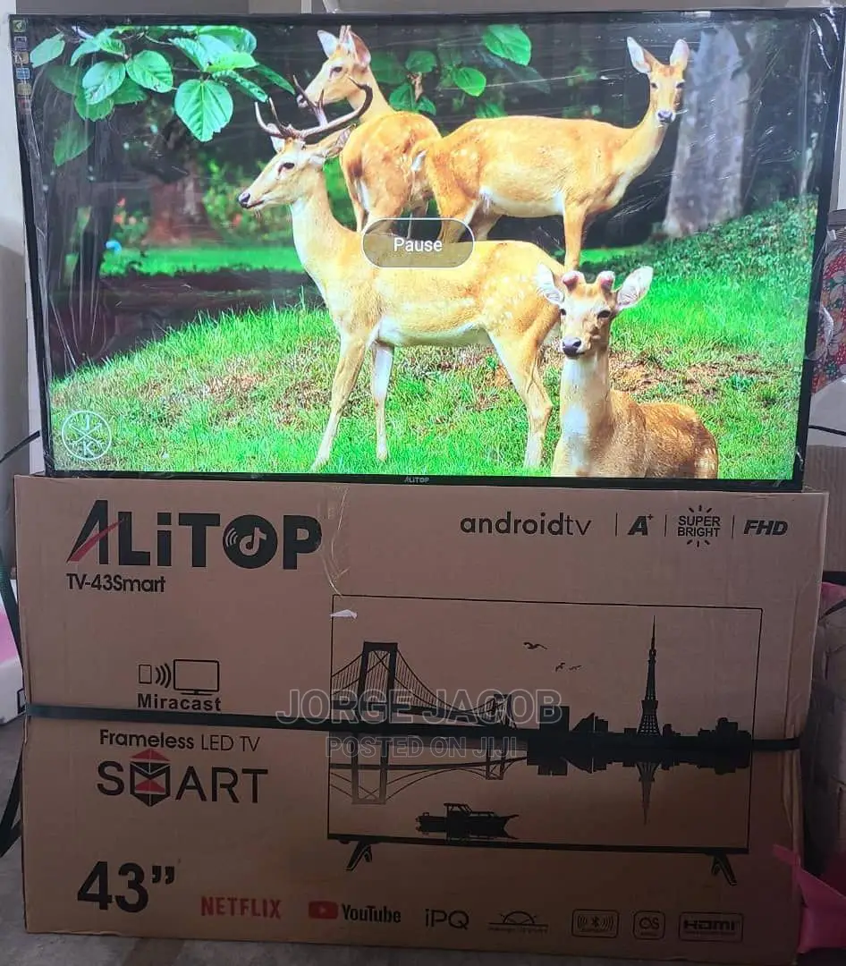 New Alitop Smart Tv 43"