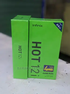 New Infinix Hot 12i 64 GB Black