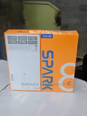 New Tecno Spark 8C 64 GB Gray