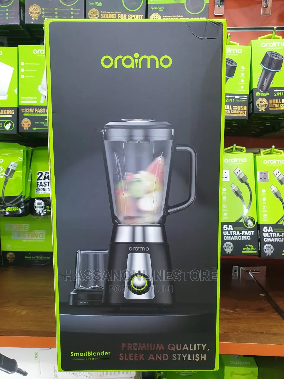 Oraimo Smartblender 1.5L Capacity Glass Jar Blender
