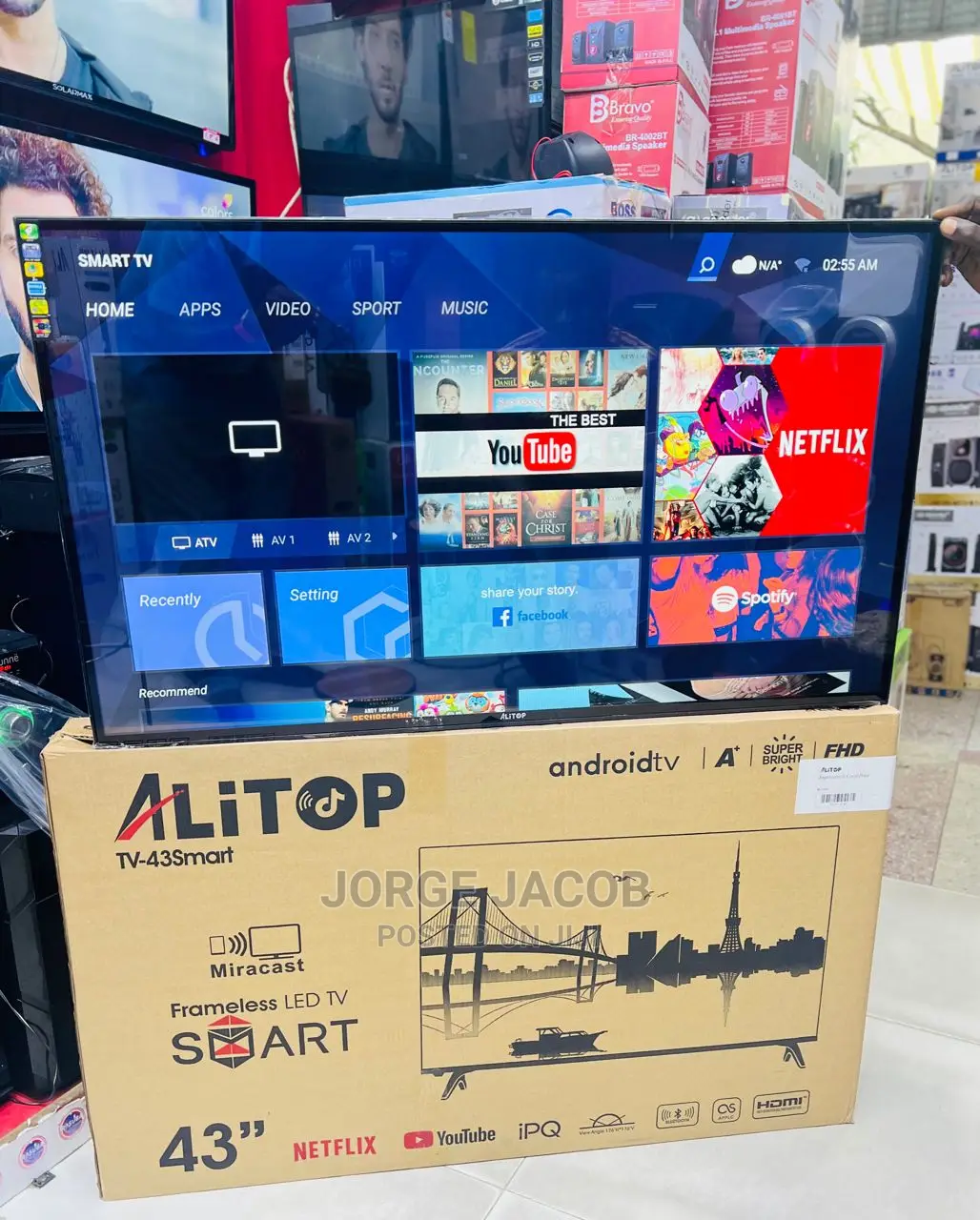 Atop Smart Flat Screen 43 "