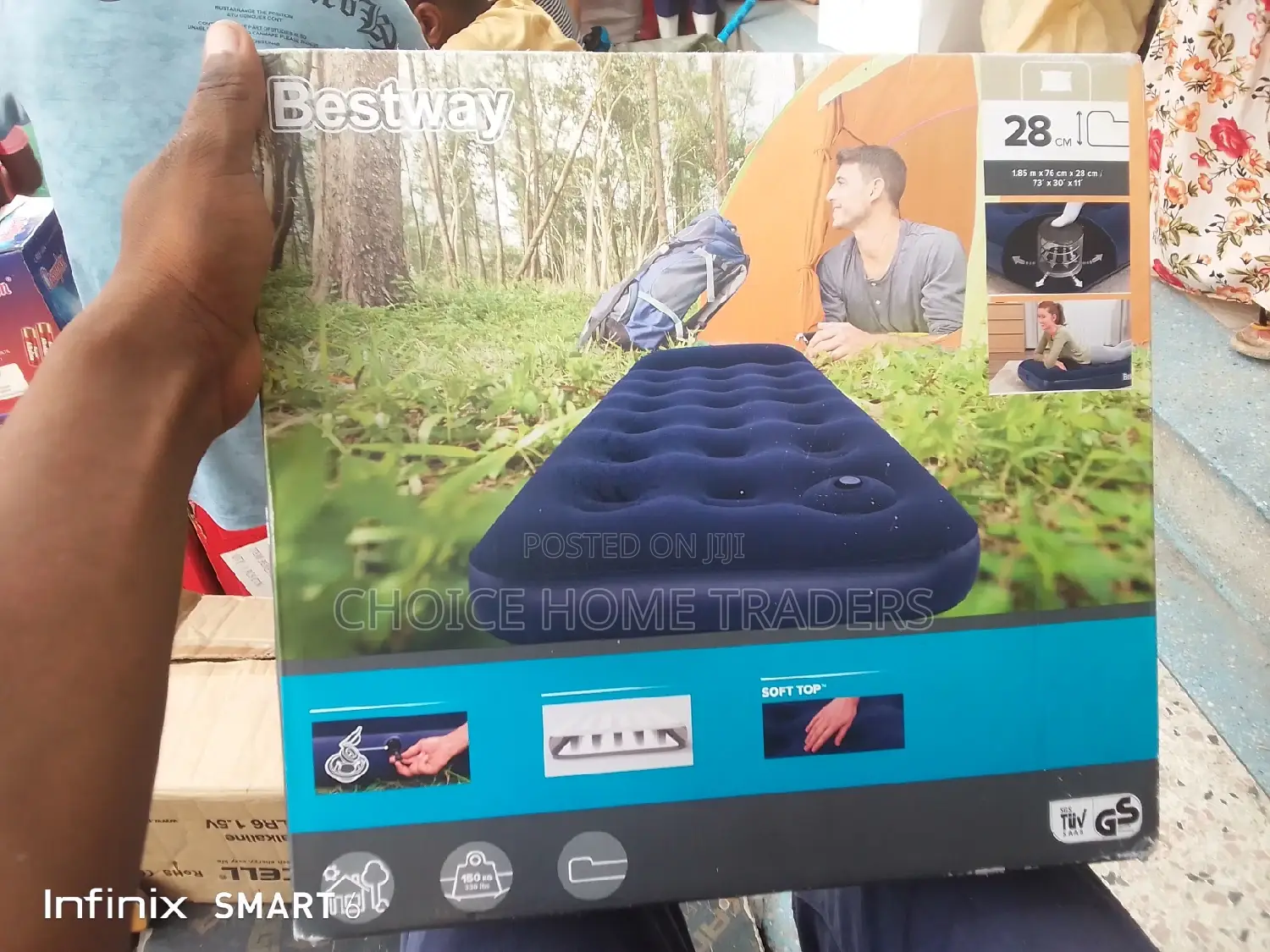 Bestway/Godoro Ya Upepo Ya Tent