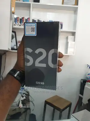 New Samsung Galaxy S20 128 GB Black