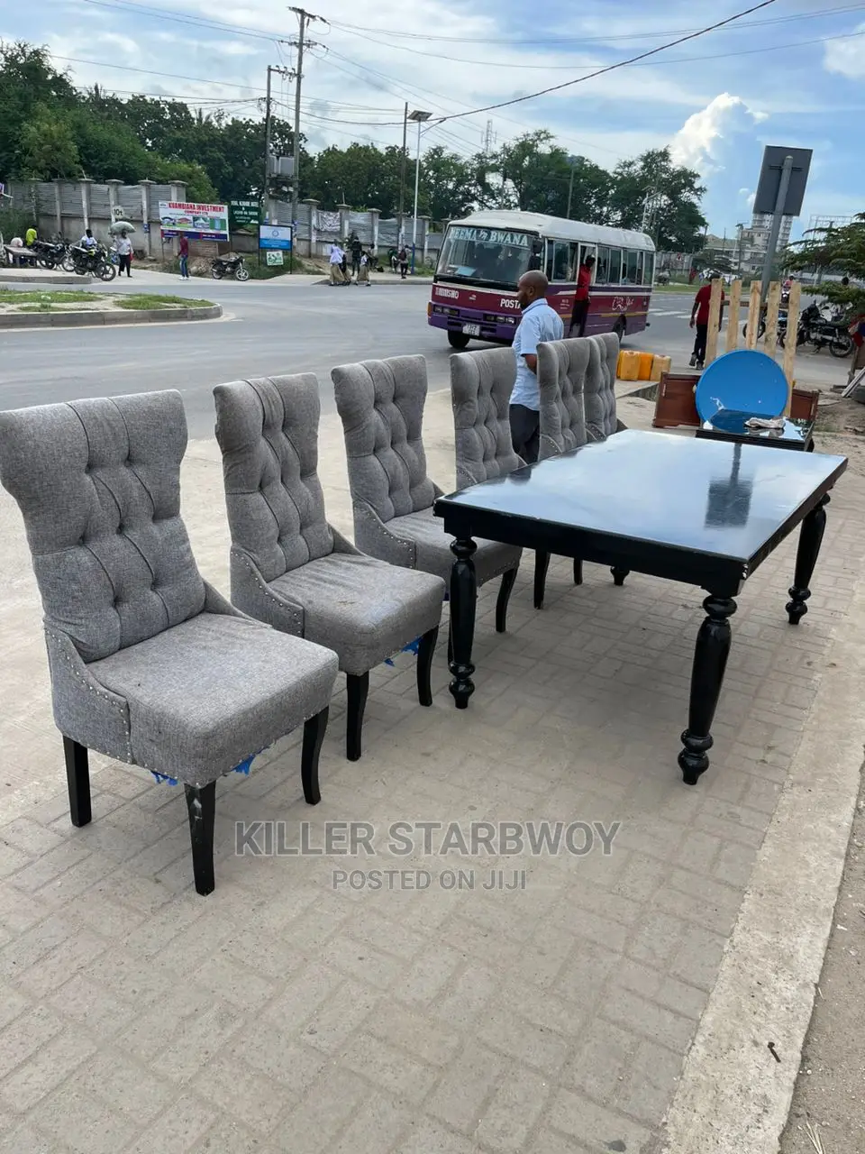 Dinning Table Ya Vitu Vya Sofa