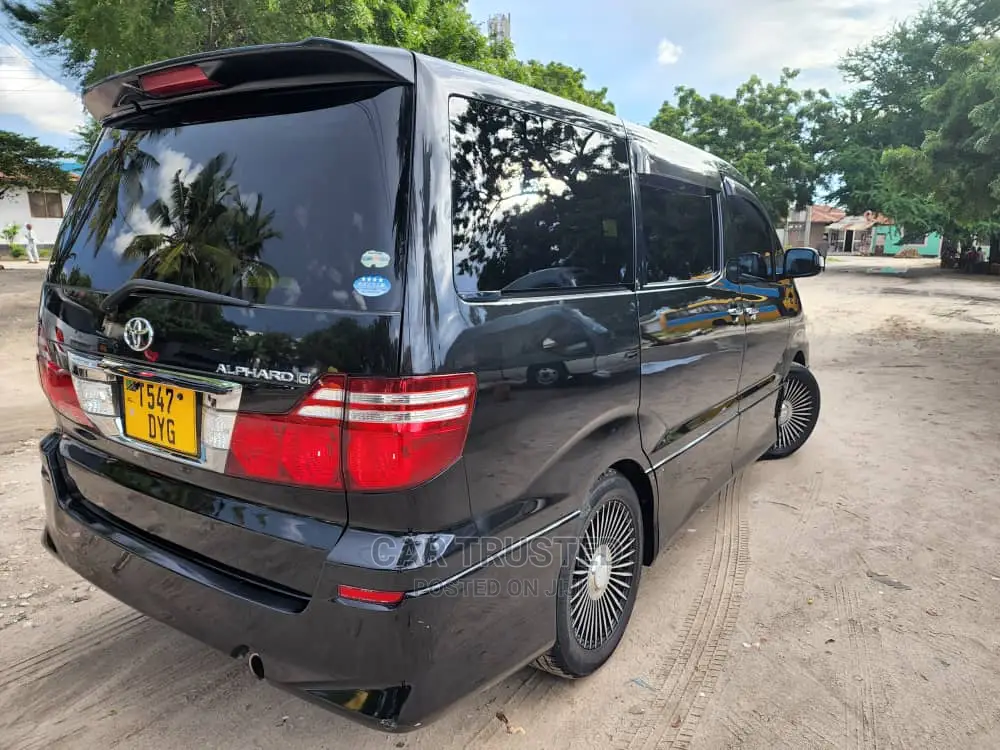 Toyota Alphard 2007 Black