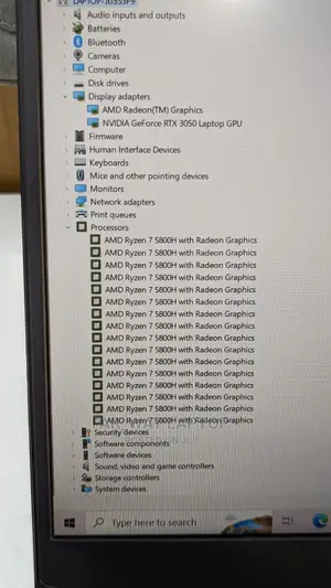 New Laptop Lenovo Ideapad Gaming 3 16GB AMD Ryzen 7 SSD 512GB