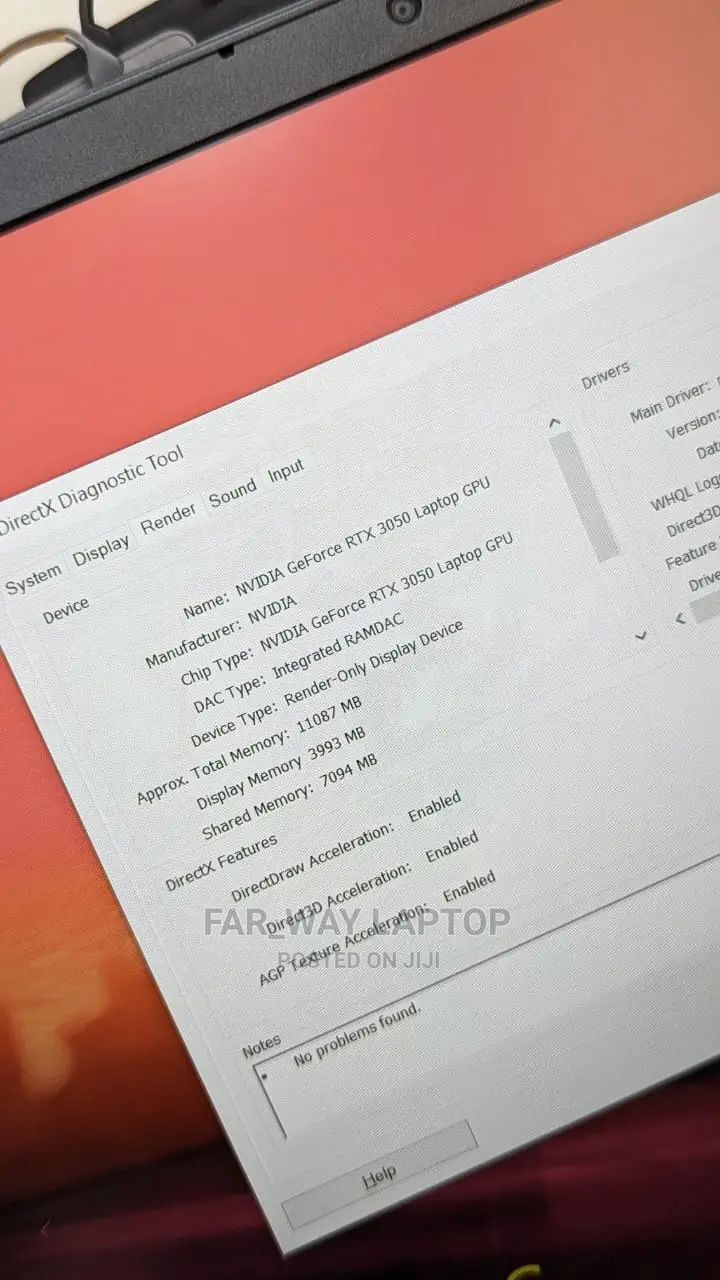 New Laptop Lenovo Ideapad Gaming 3 16GB AMD Ryzen 7 SSD 512GB