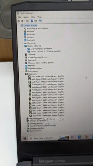 New Laptop Lenovo Ideapad Gaming 3 16GB AMD Ryzen 7 SSD 512GB