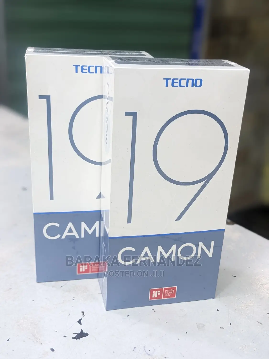 New Tecno Camon 19 128 GB Black