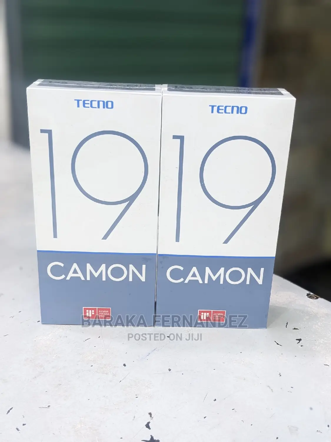 New Tecno Camon 19 128 GB Black