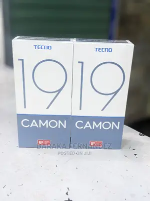 New Tecno Camon 19 128 GB Black