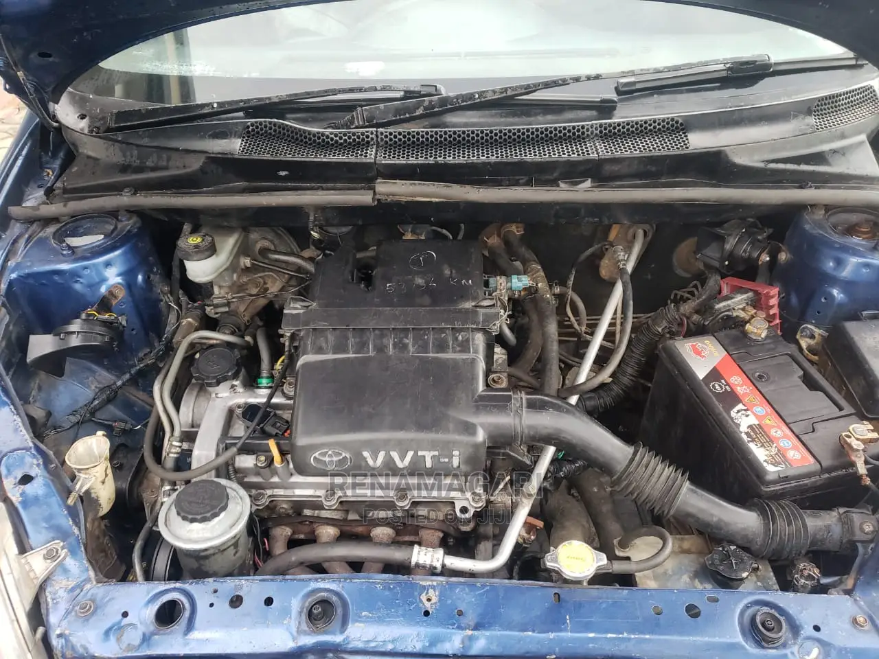 Toyota Vitz 2004 Blue