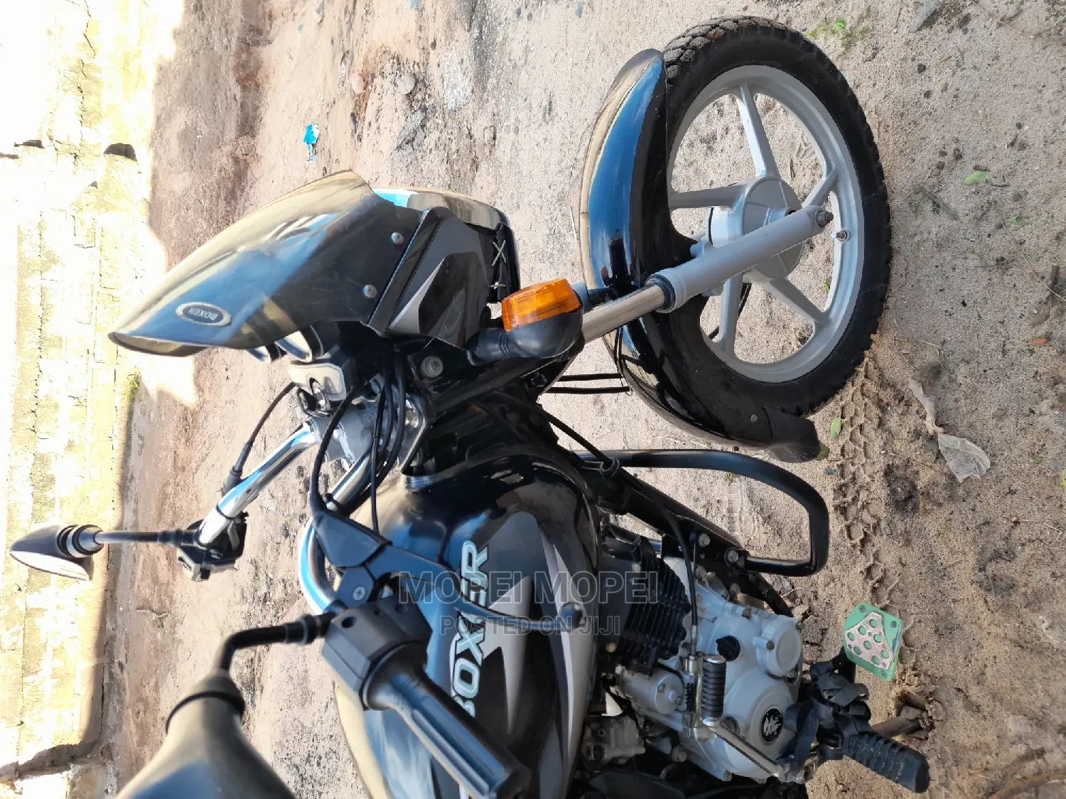 New Bajaj Boxer X125 2022 Gray