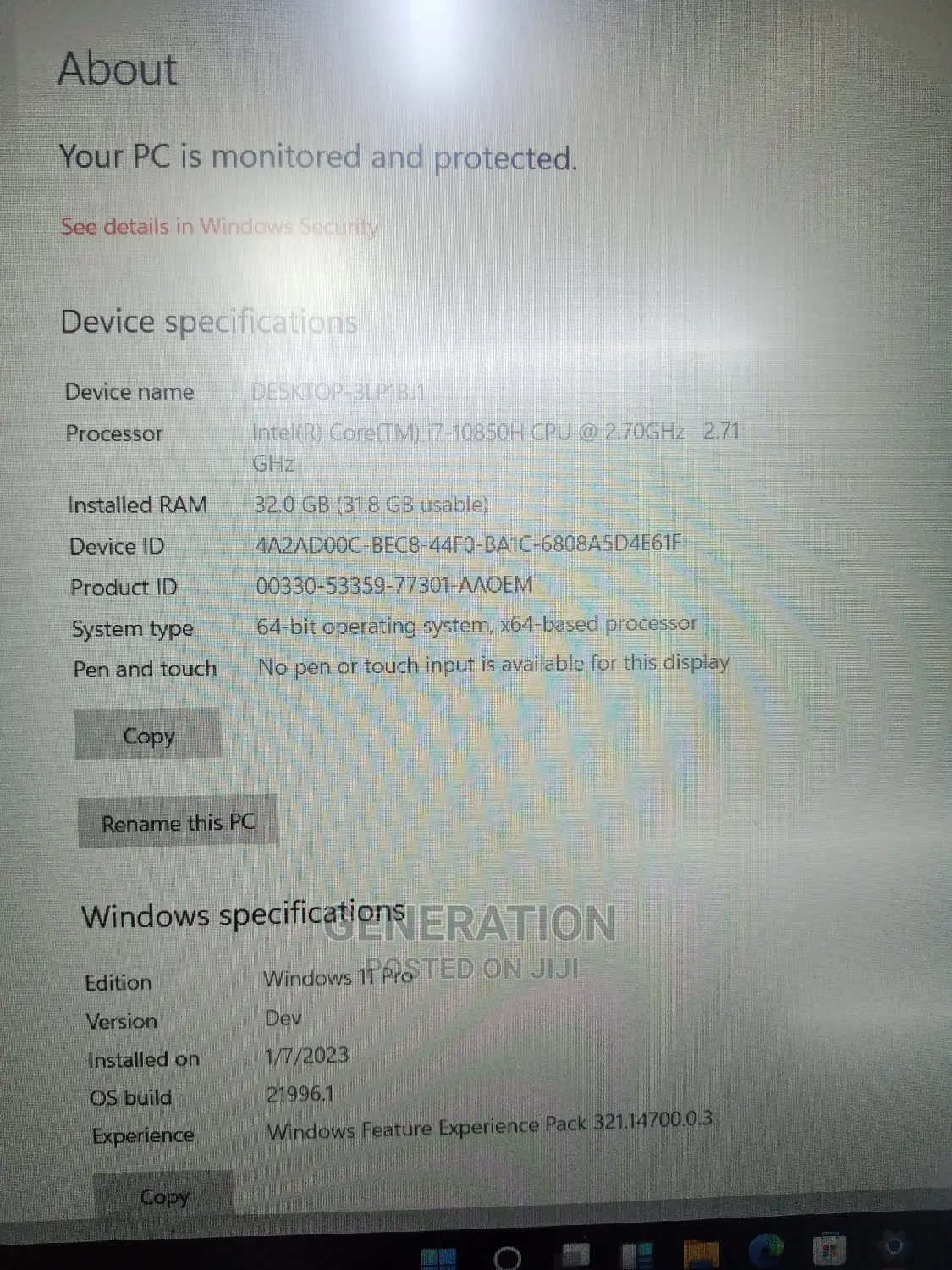 Laptop HP ZBook Studio 32GB Intel Core I7 SSD 512GB