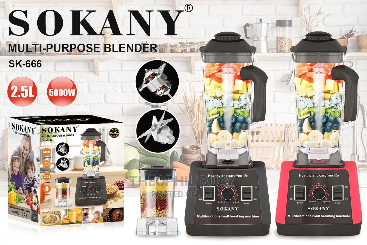 Sokany 2in1 Heavy Duty Blender