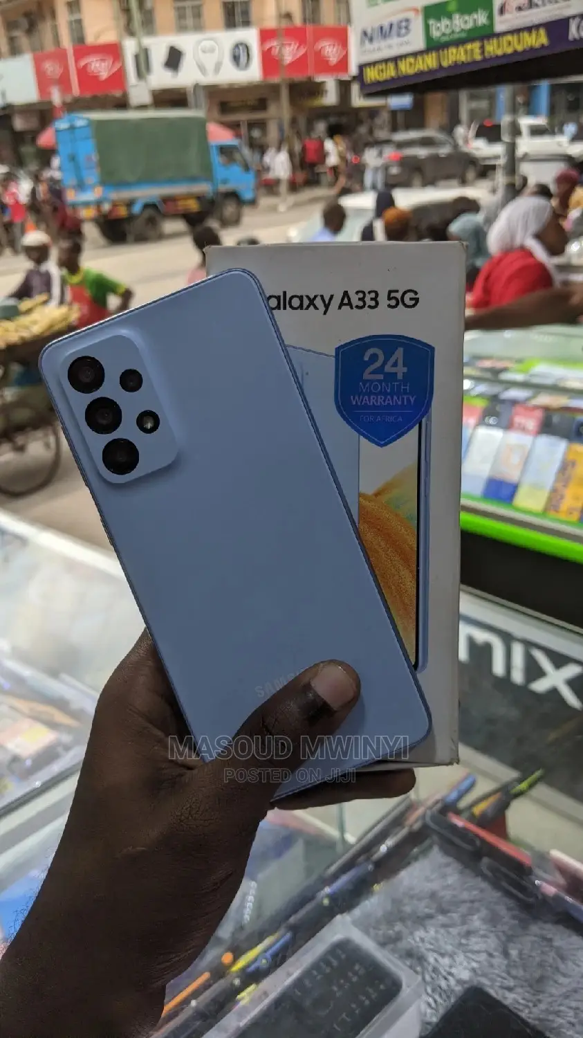 New Samsung Galaxy A33 5G 128 GB Blue