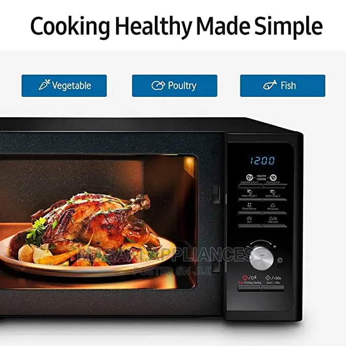 Samsung MS23F301TAK Solo Microwave Oven 800W 23 Liter Black