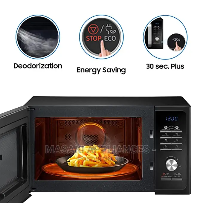 Samsung MS23F301TAK Solo Microwave Oven 800W 23 Liter Black