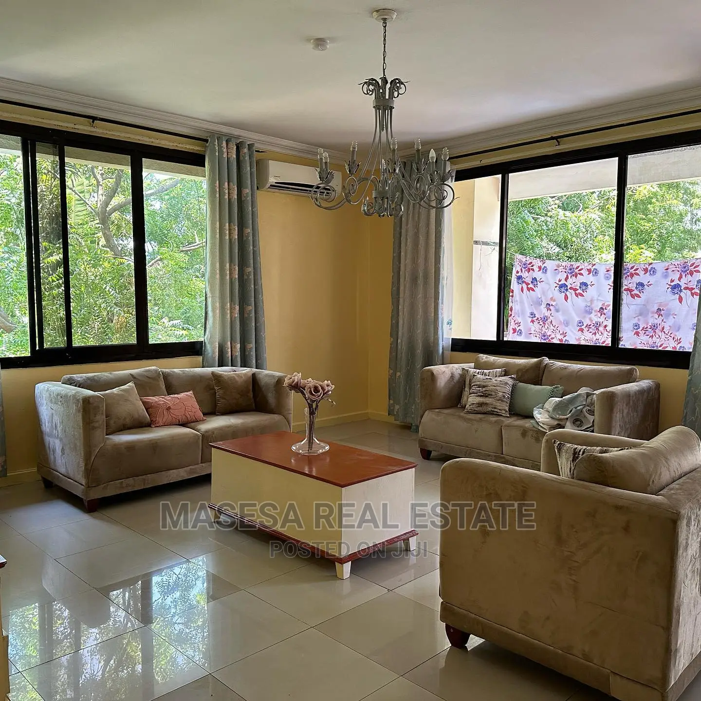 Furnished 3bdrm Apartment in Masaki for Rent