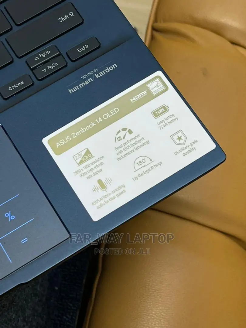 New Laptop Asus Zenbook 14 UX434 16GB Intel Core I7 SSD 1T