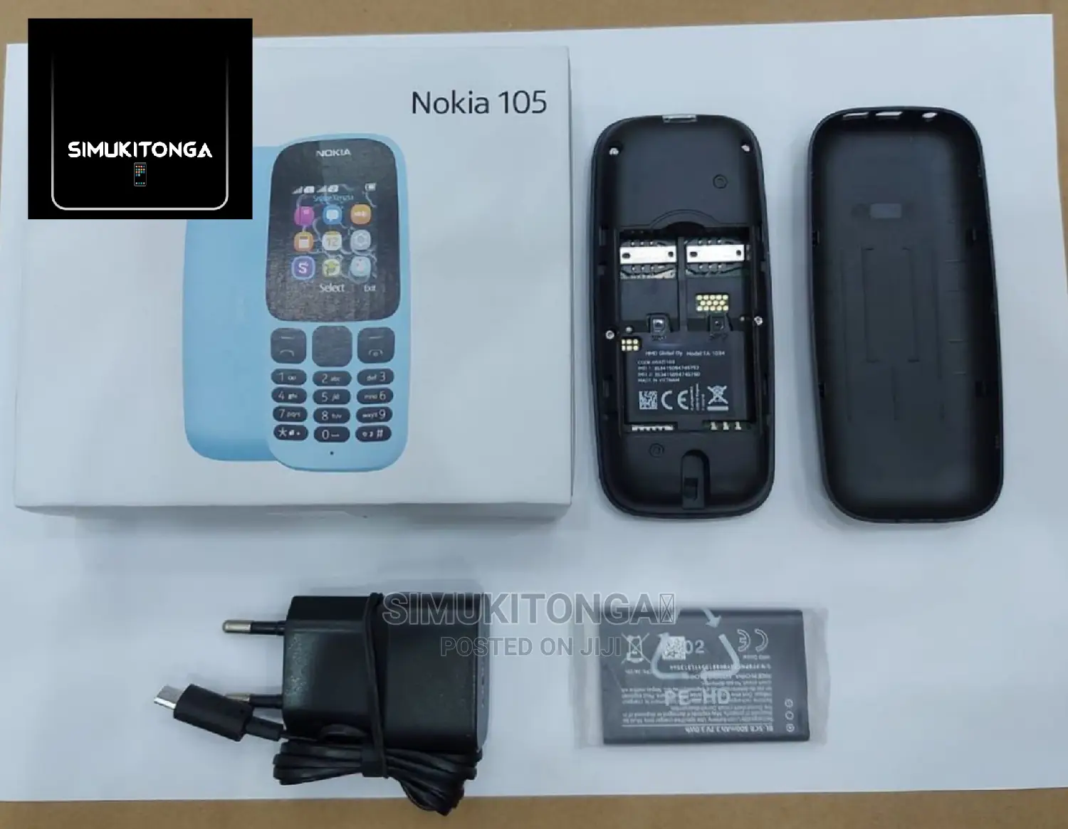 New Nokia 105 Black