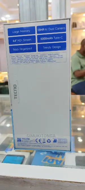 New Tecno Pop 7 Pro 64 GB Blue