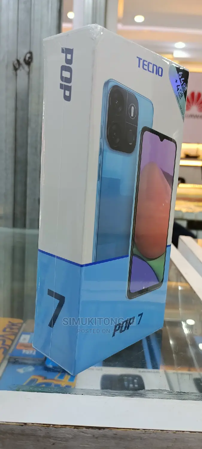 New Tecno Pop 7 64 GB Black
