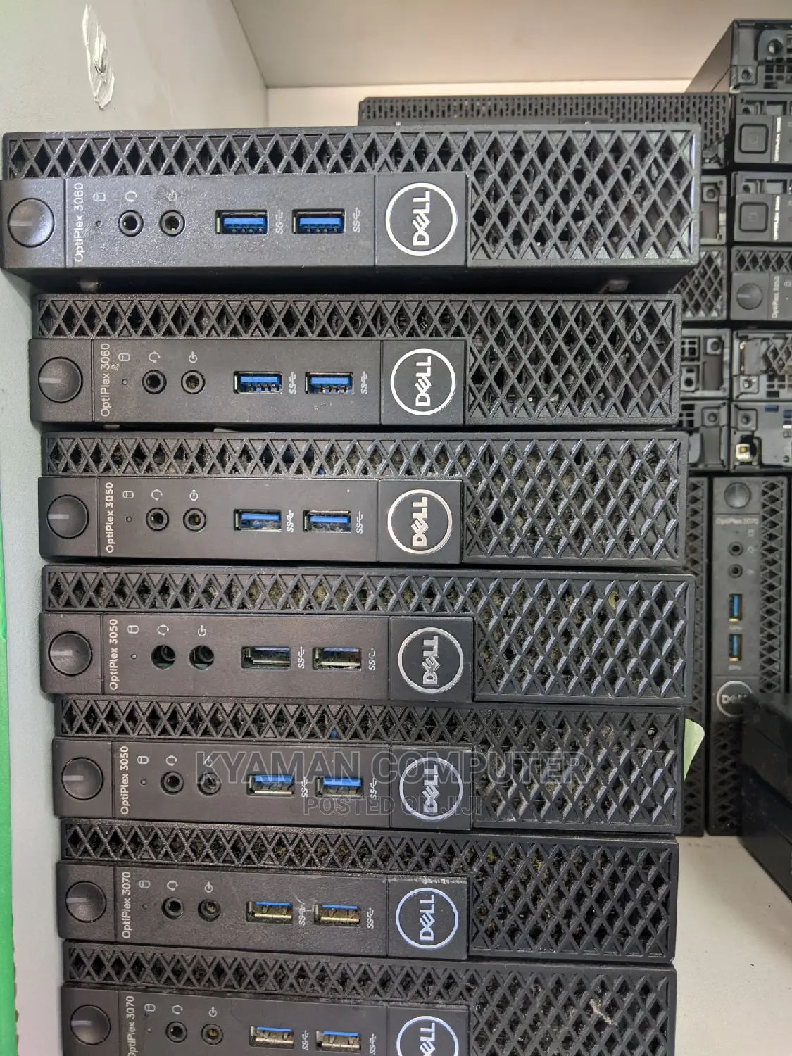 Desktop Computer Dell OptiPlex 3060 4GB Intel Pentium HDD+SSD 500GB