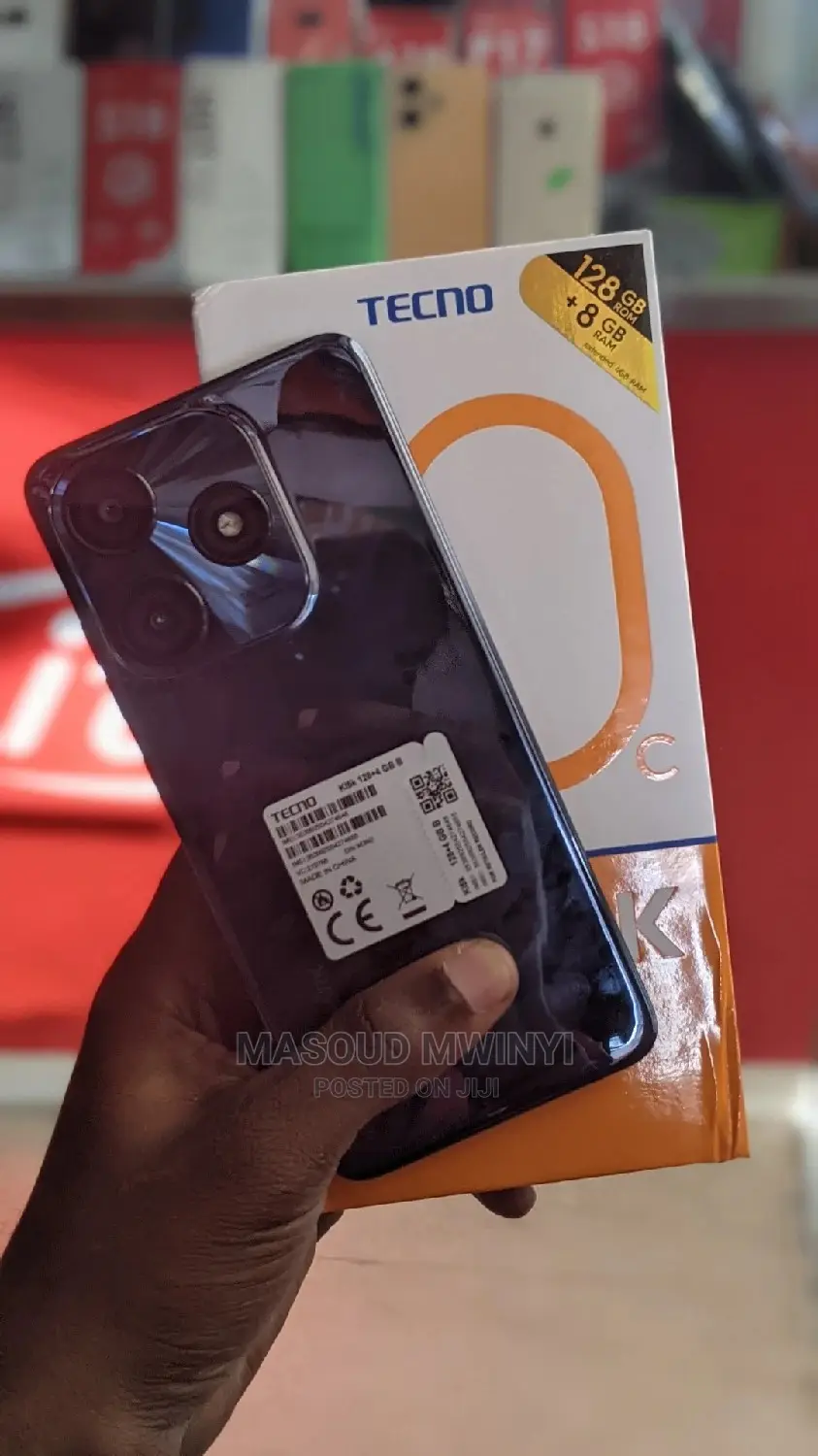 New Tecno Spark 10C 128 GB Black