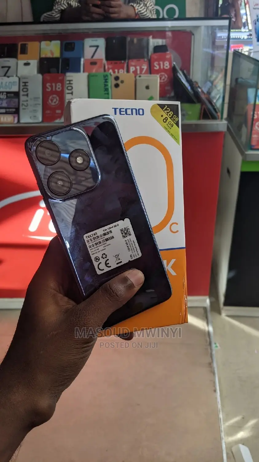 New Tecno Spark 10C 128 GB Black