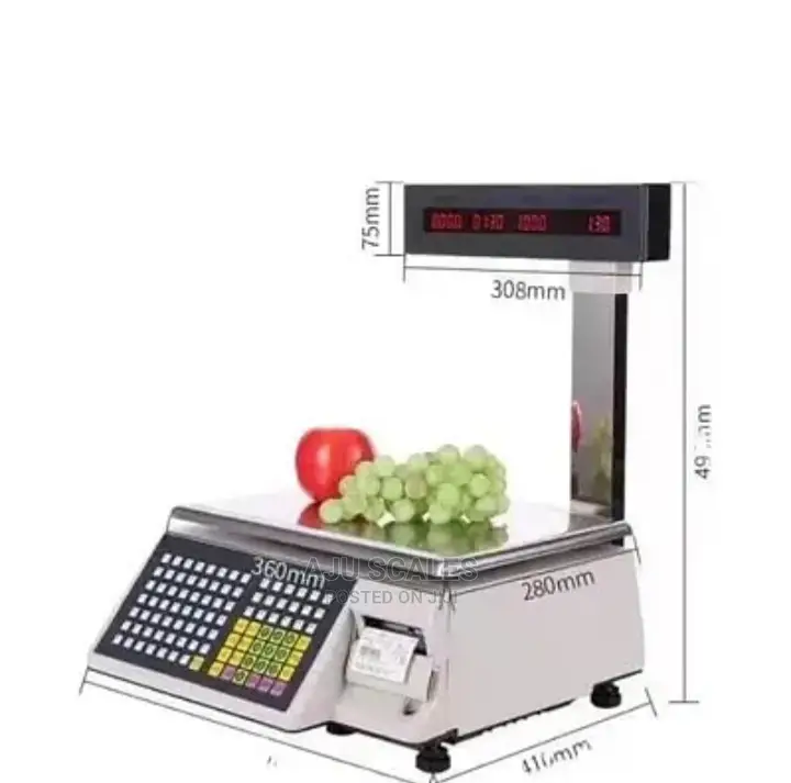 A Barcorde Printing Scale.