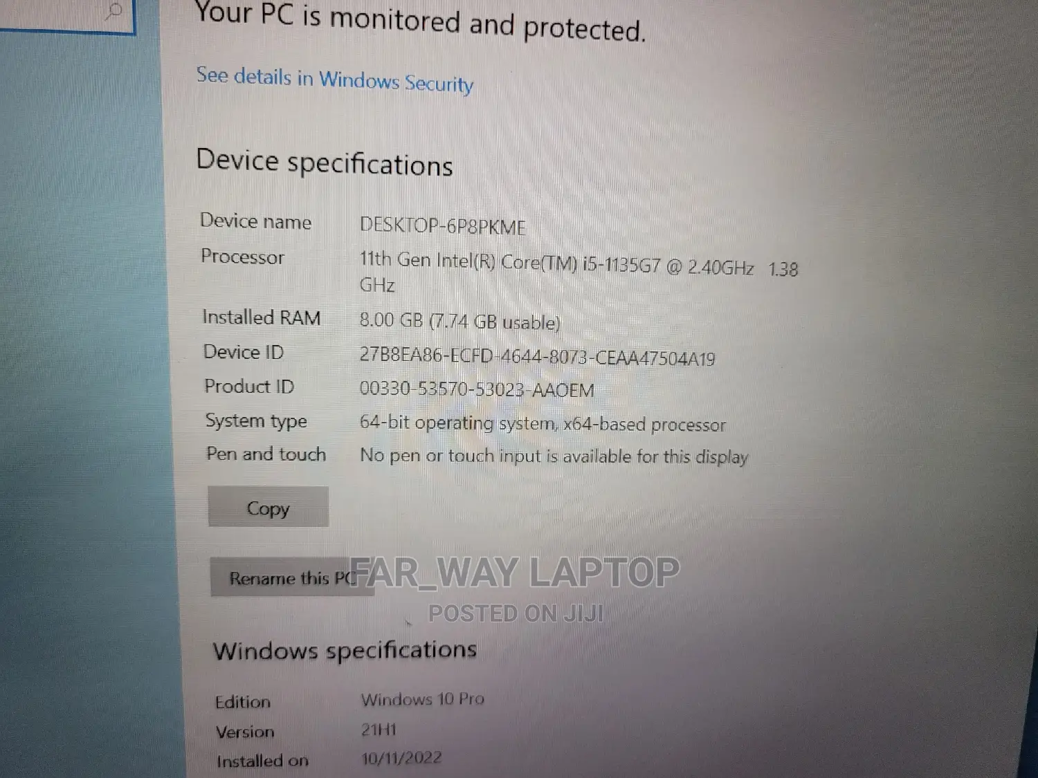 New Laptop HP Pavilion 13 16GB AMD Ryzen 5 SSD 256GB