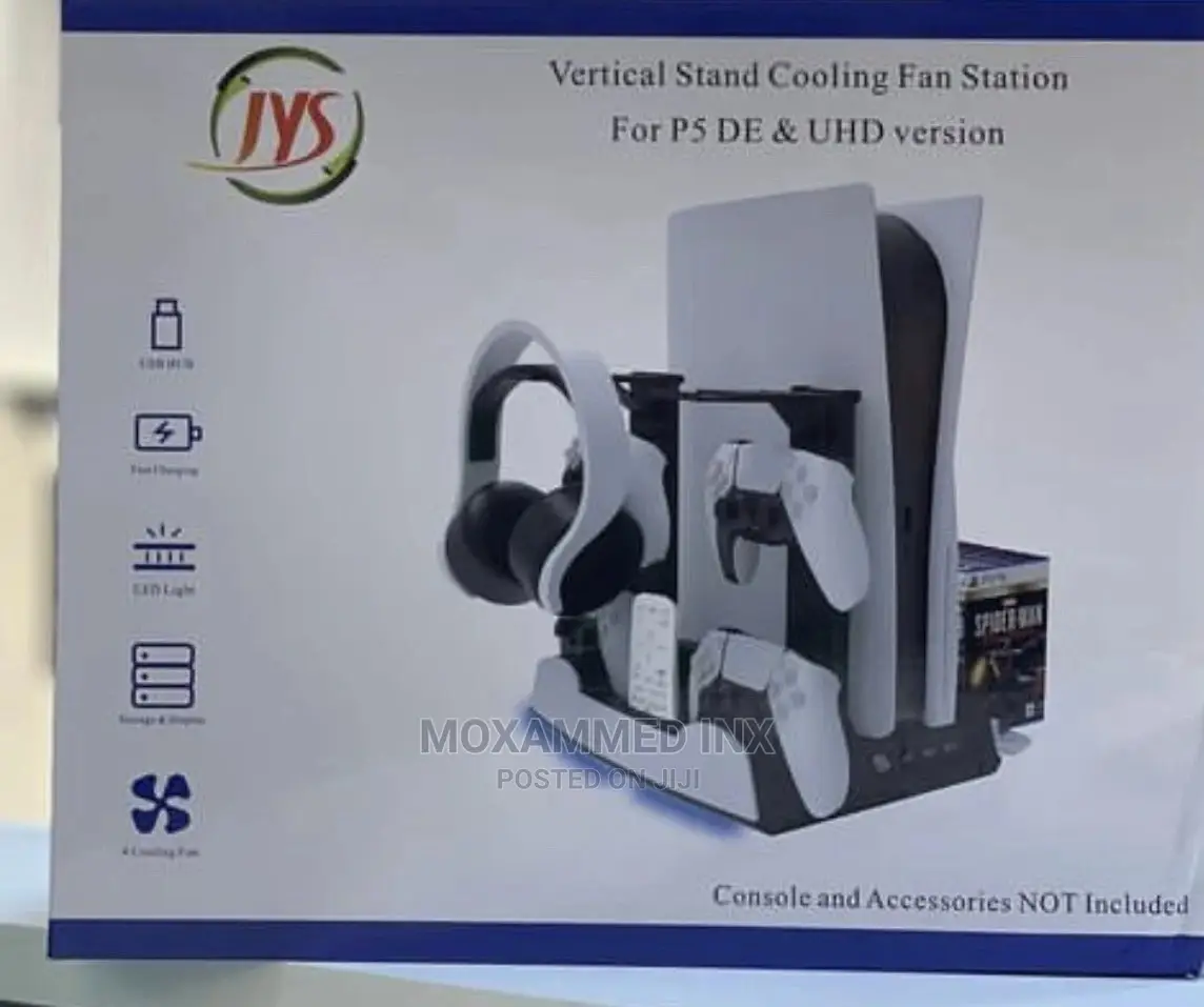 Cooling Fan Station for Ps5