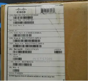Cisco Catalyst 3750 V2 WS-C3750V2-24PS-S 24-Port Managed Poe